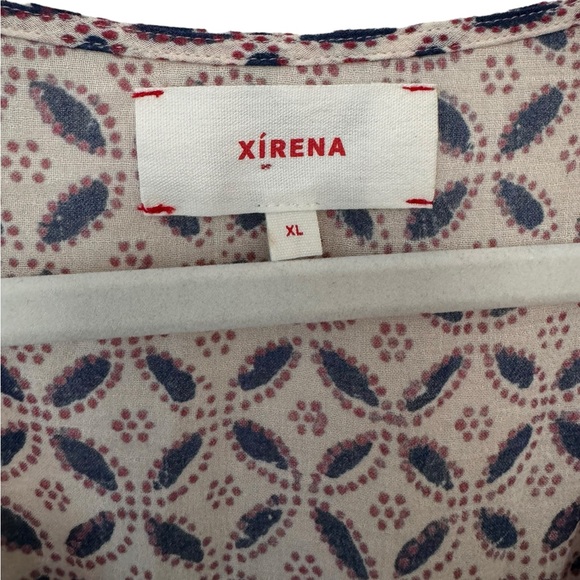 XIRENA | NEW! $297 Mykah Cotton Kaftan Maxi Dress in Sands, Size XL - Picture 8 of 12